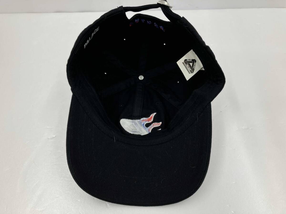 PALACE パレス キャップ FLAMING P 6-PANEL コットン ブラック 通年