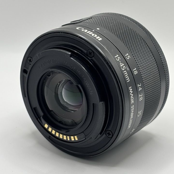 Canon EF-M 15-45mm F3.5-6.3 IS STM 標準ズーム｜EOS M用｜手ブレ補正