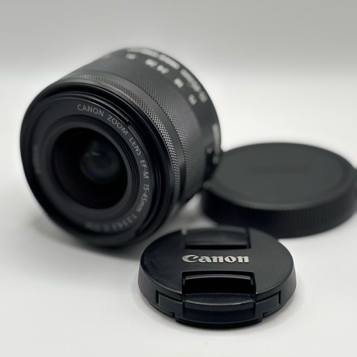Canon EF-M 15-45mm F3.5-6.3 IS STM 標準ズーム｜EOS M用｜手ブレ補正