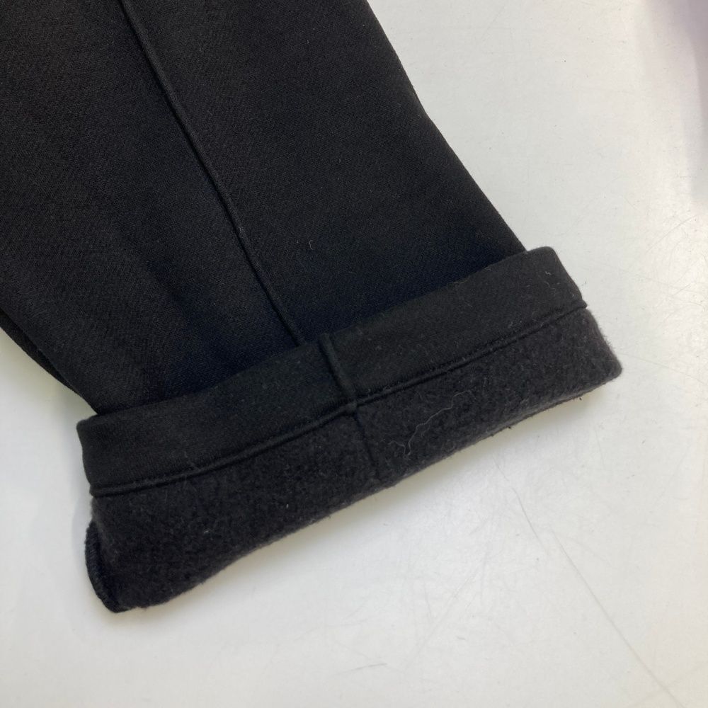 サイズ：XL NO COFFEE ノーコーヒー × CLUBHAUS 裏起毛パンツ ブラック