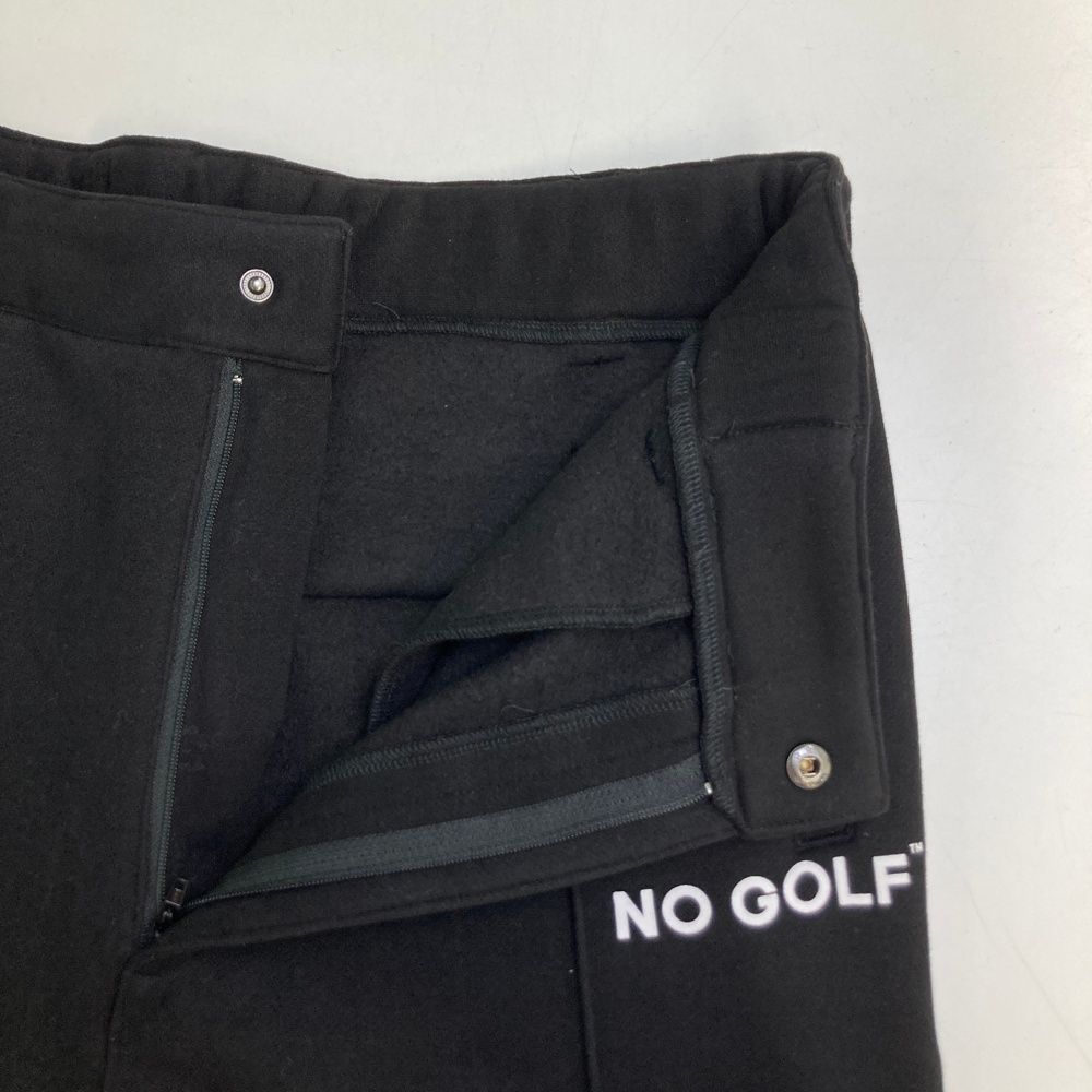 サイズ：XL NO COFFEE ノーコーヒー × CLUBHAUS 裏起毛パンツ ブラック