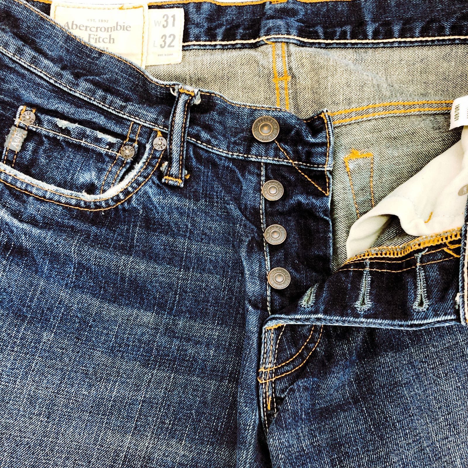 Abercrombie&Fitch アバクロンビーアンドフィッチ デニムパンツ W31 