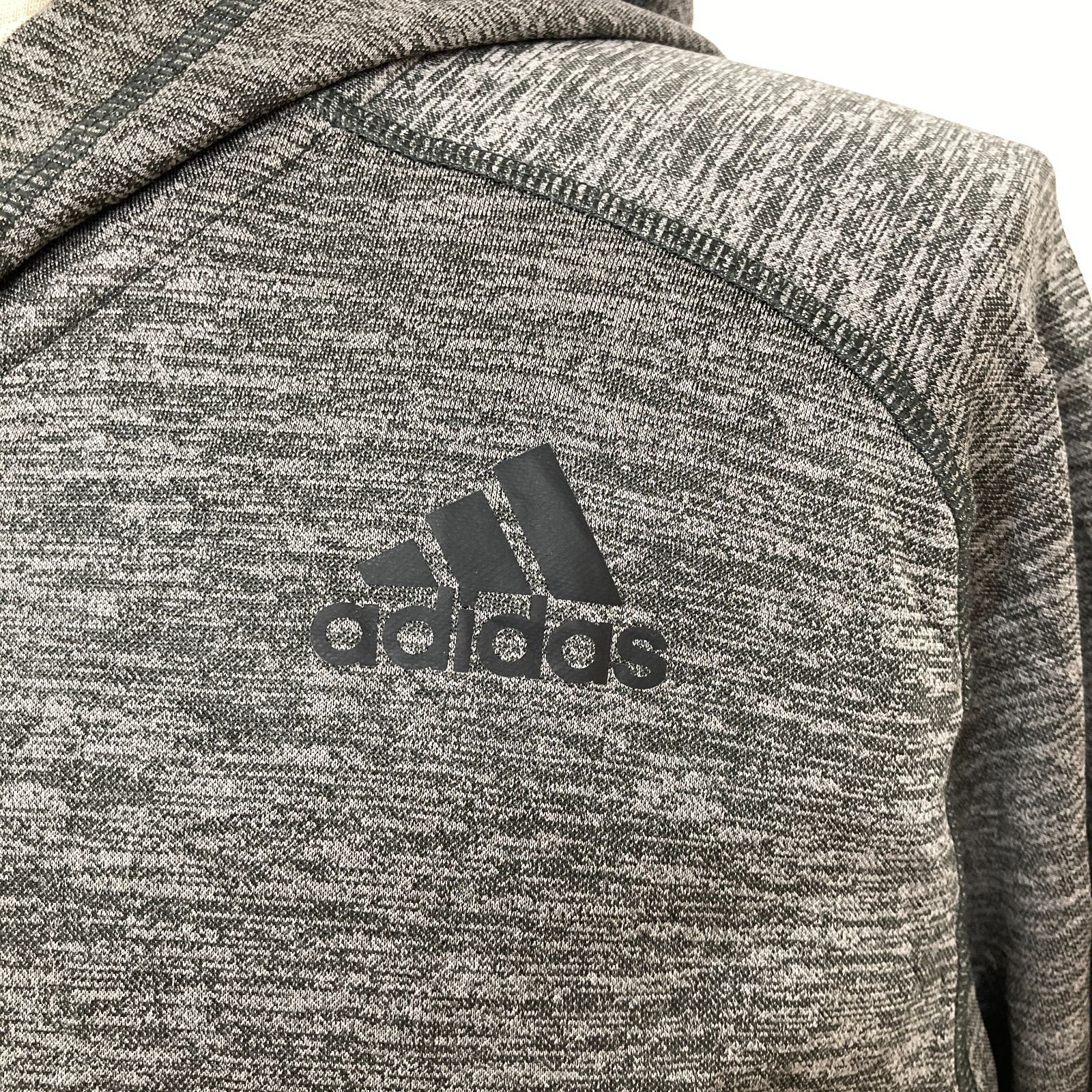 ☆美品 adidas アディダス ブラック ジャージリブジャケット 3XL(4L