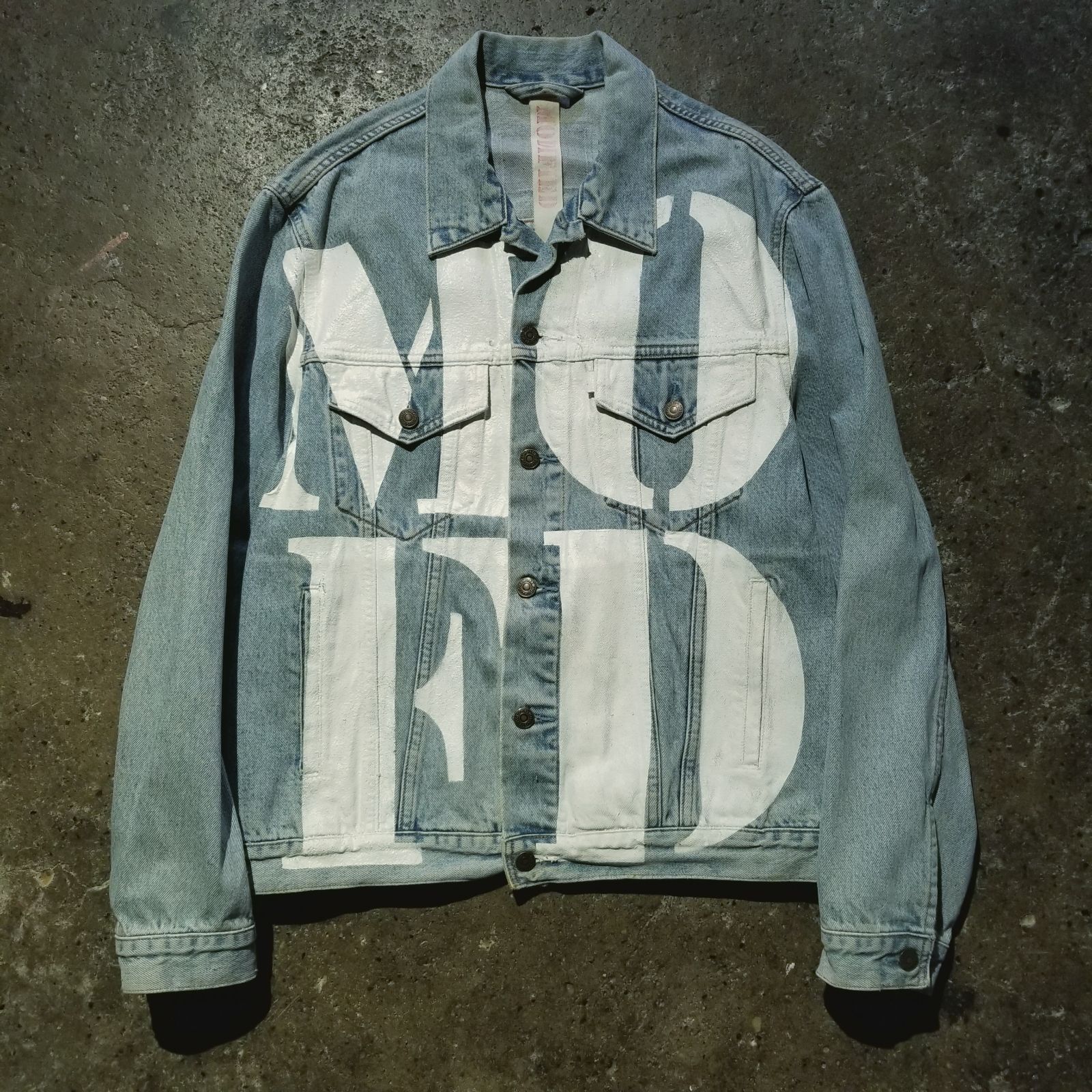 MIHARA YASUHIRO Modified ペイントデニムジャケット リメイク 再構築 