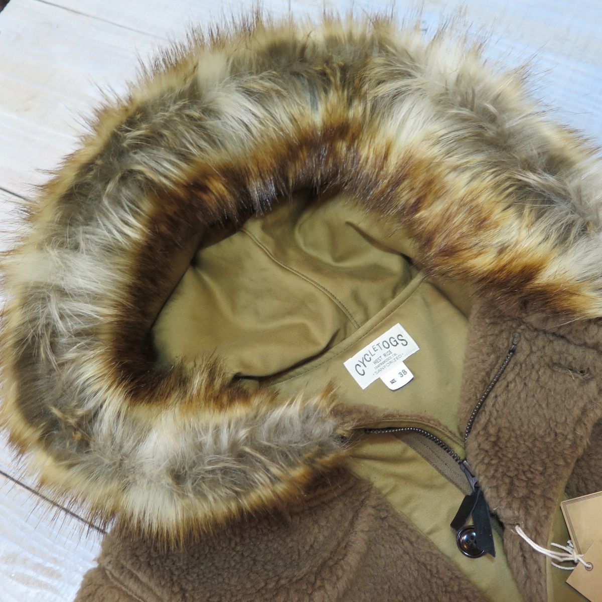 ウエストライド】 ウールブランケット フーディー WEST RIDE WOOL 