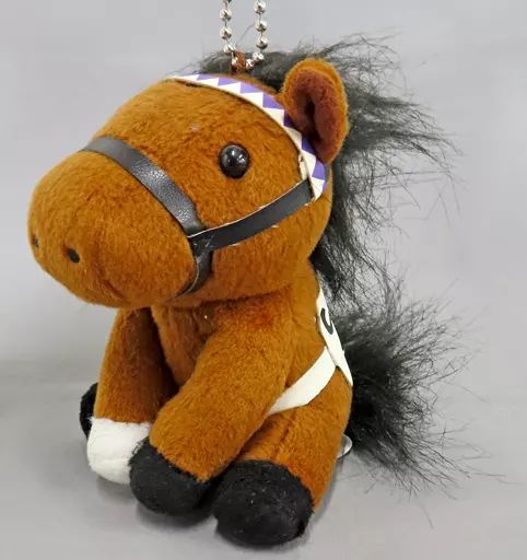 中古】ぬいぐるみマスコット・ぬいぐるみバッジ マカヒキ(第83回日本