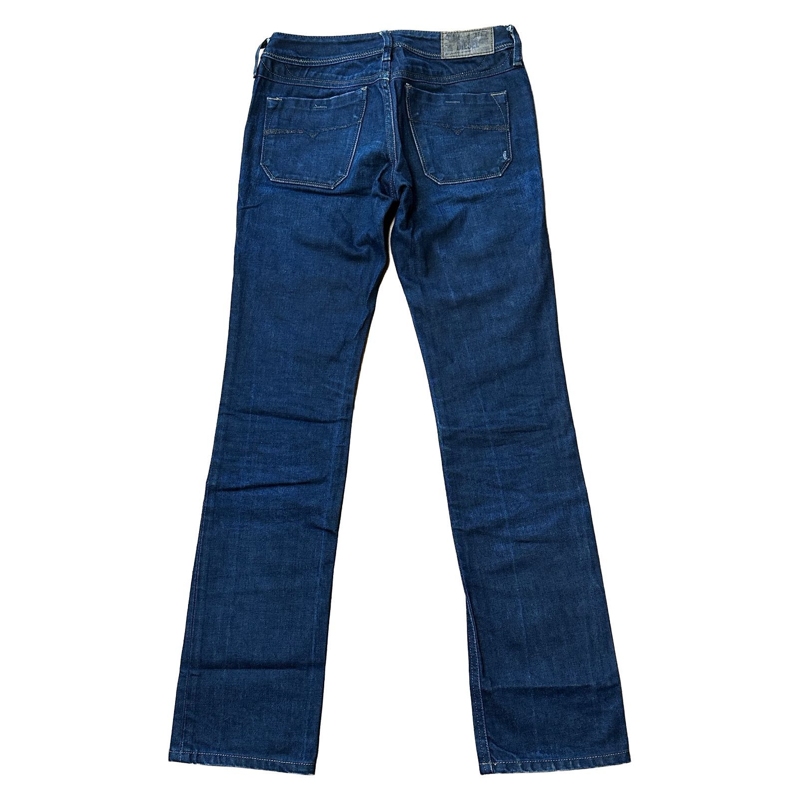 DIESEL LOWKY 0808N ローライズ ストレートデニム 濃紺 インディゴ 