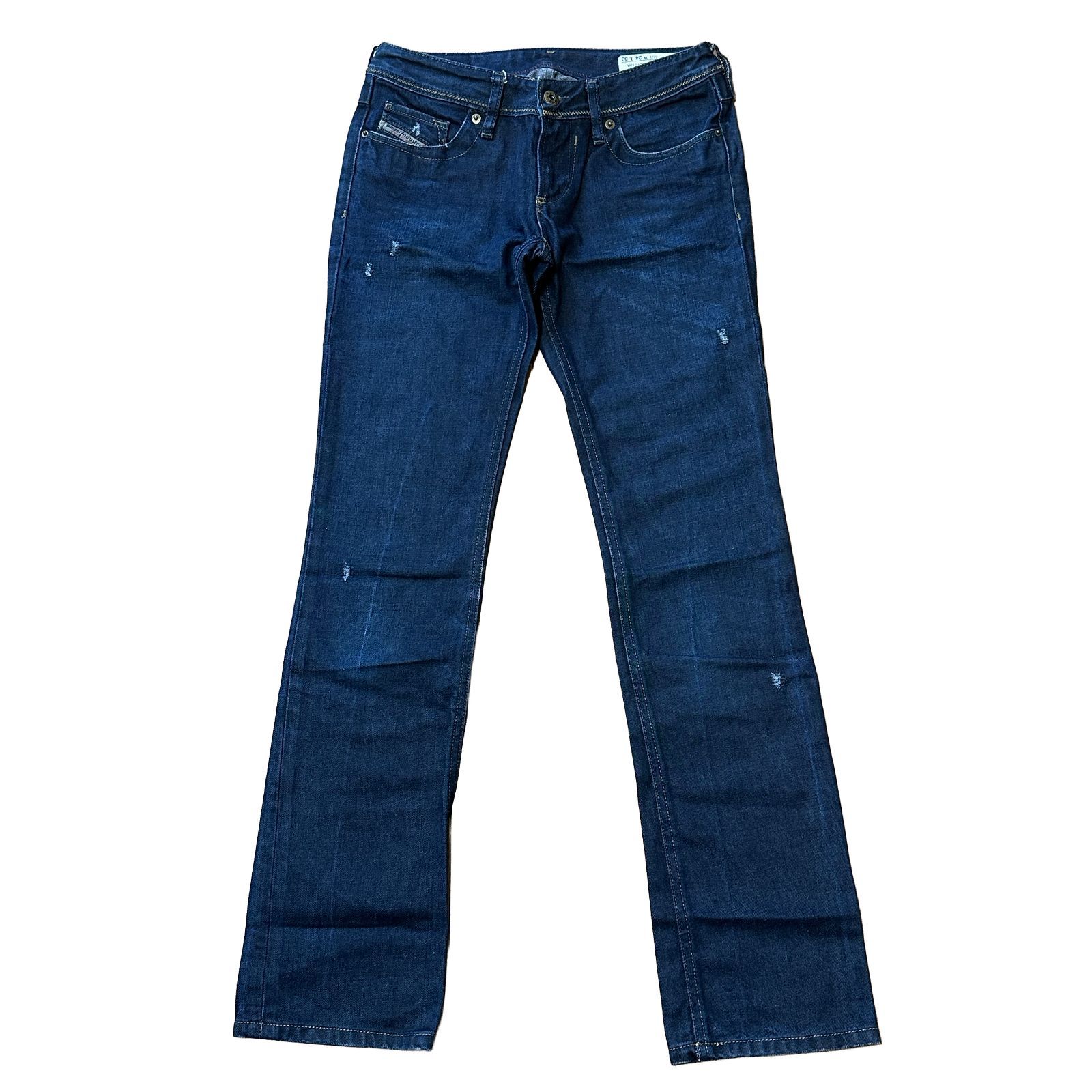 DIESEL ディーゼル レギュラーストレート ストレッチ ダメージ デニム 