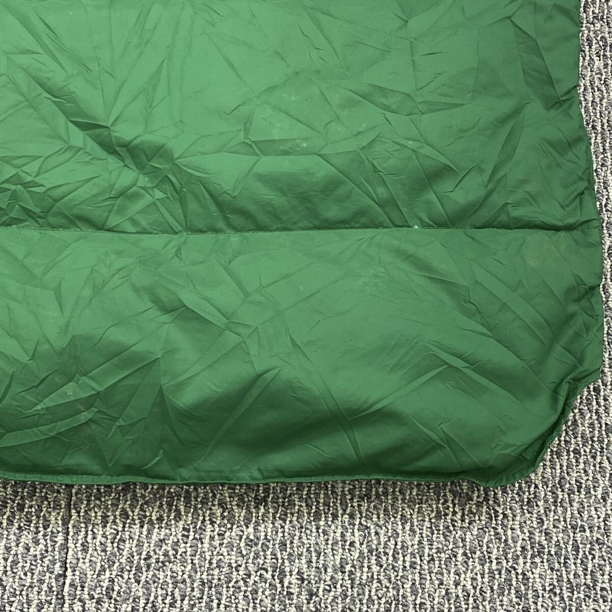 80s L.L.Bean ダウンベスト XL グリーン エルエルビーン グースダウン 