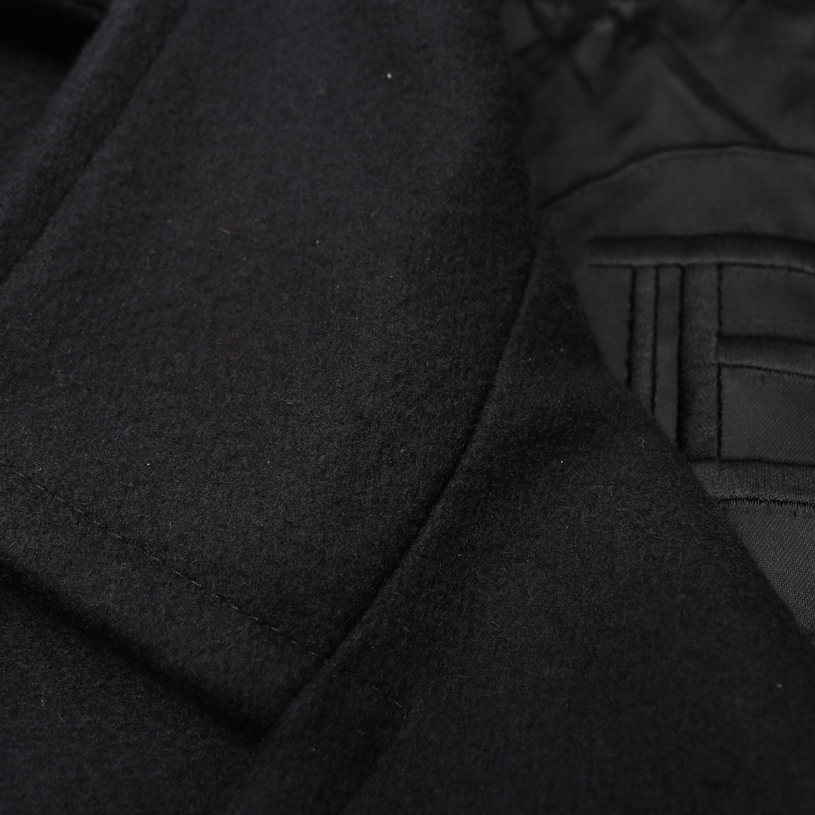 バルマン BALMAIN ナポレオン ジャケット ブラック ウール ナポレオン