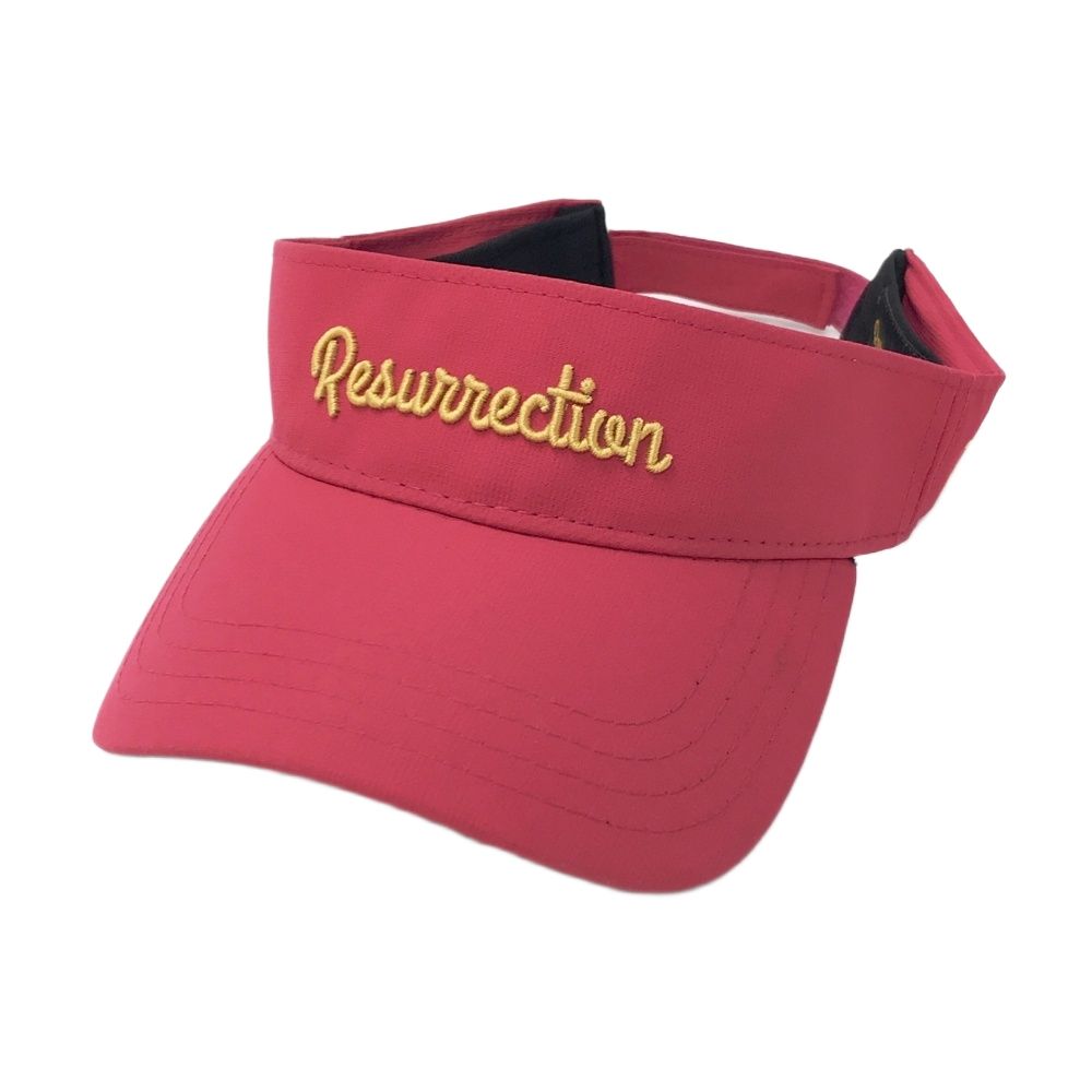 RESURRECTION レザレクション サンバイザー ピンク系 ONESIZE