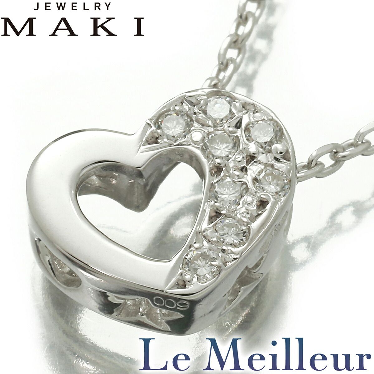 エメラルド ダイヤモンド　k9 ネックレス ジュエリーマキ m31060113343_1.jpg?1765606634