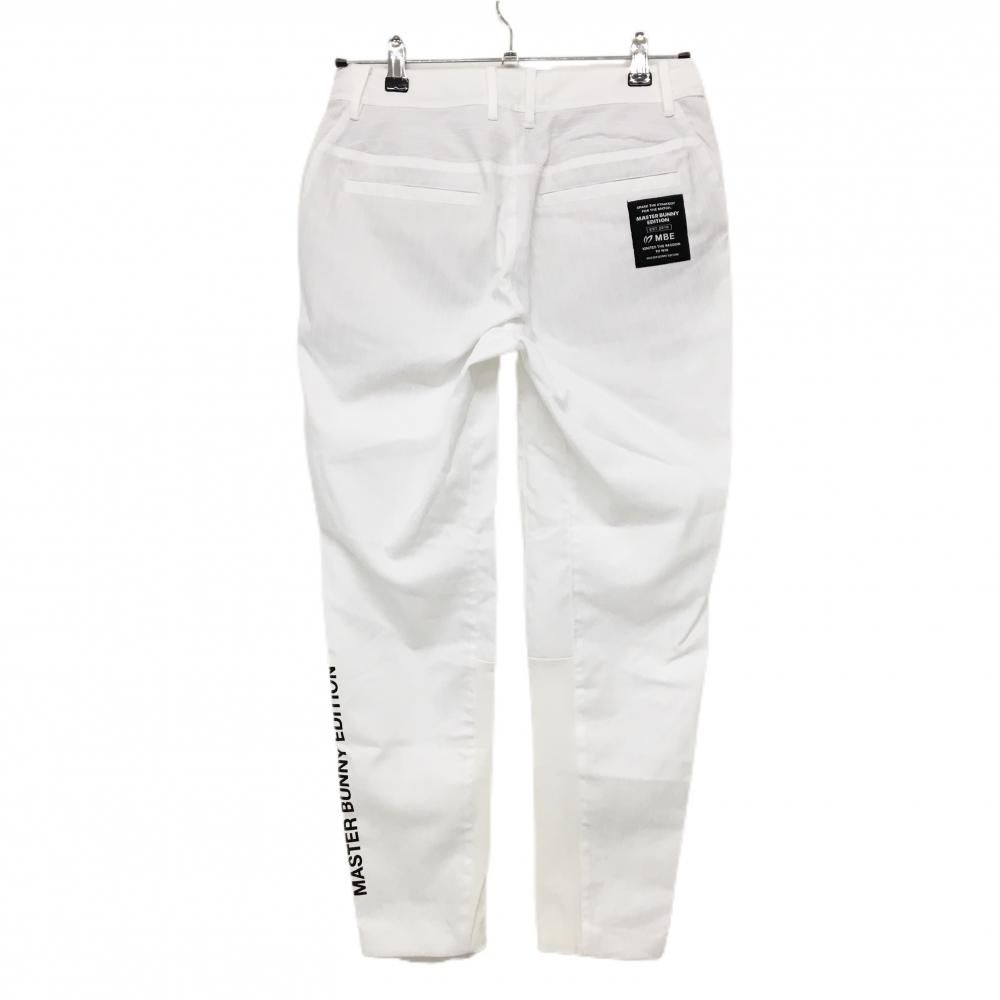 マスターバニー パンツ 白 ストライプ地模様 レディース 1(M) ゴルフ