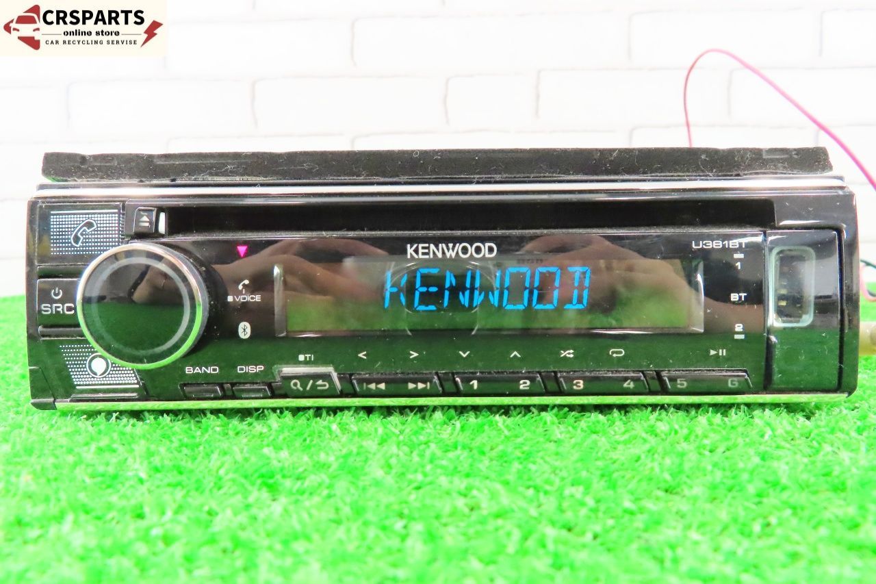 ケンウッド [U381BT] 1DIN オーディオ CD デッキ プレーヤー Bluetooth