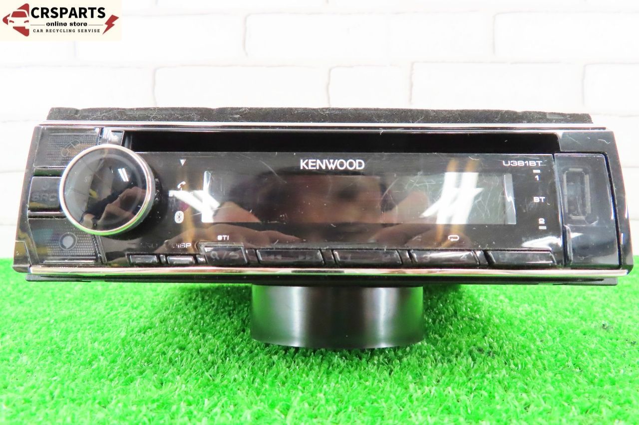 ケンウッド [U381BT] 1DIN オーディオ CD デッキ プレーヤー Bluetooth 