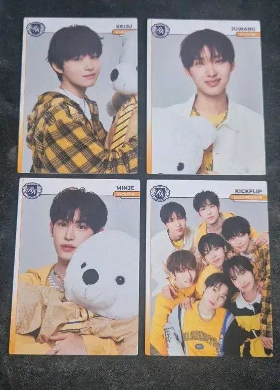 トゥー KickFlip トレカ Keiju Juwang Minje 団体 集合 - メルカリ