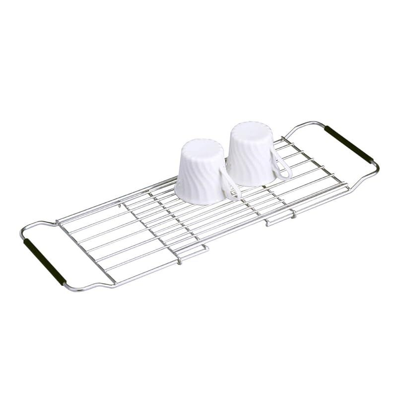 大木製作所 Ohki 水切りラック 伸縮式 45~57×18×2.5cm ステンレス