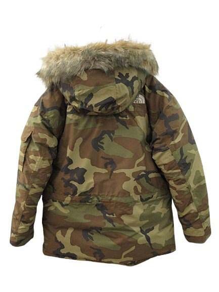 ザノースフェイス THE NORTH FACE マクマードパーカー ND 00492 ダウンジャケット 迷彩 カモフラ L アウター キャンプ アウトドア