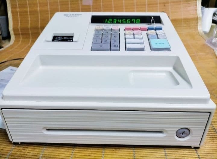 シャープレジスター XE-A147 PC連携売上管理フル設定無料 111662