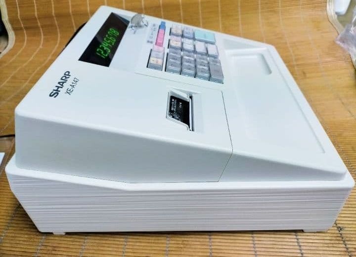 シャープレジスター XE-A147 PC連携売上管理フル設定無料 111662