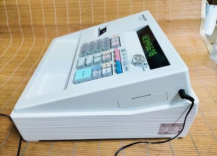 シャープレジスター XE-A147 PC連携売上管理フル設定無料 111662