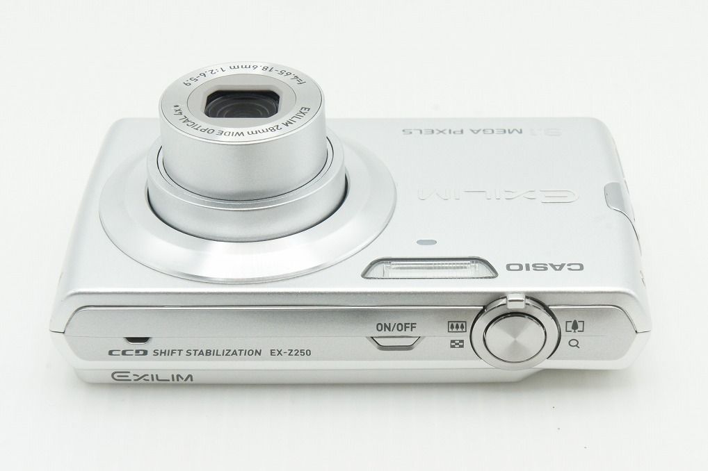 良品 CASIO カシオ EXILIM EX-Z250 コンパクトデジタルカメラ シルバー