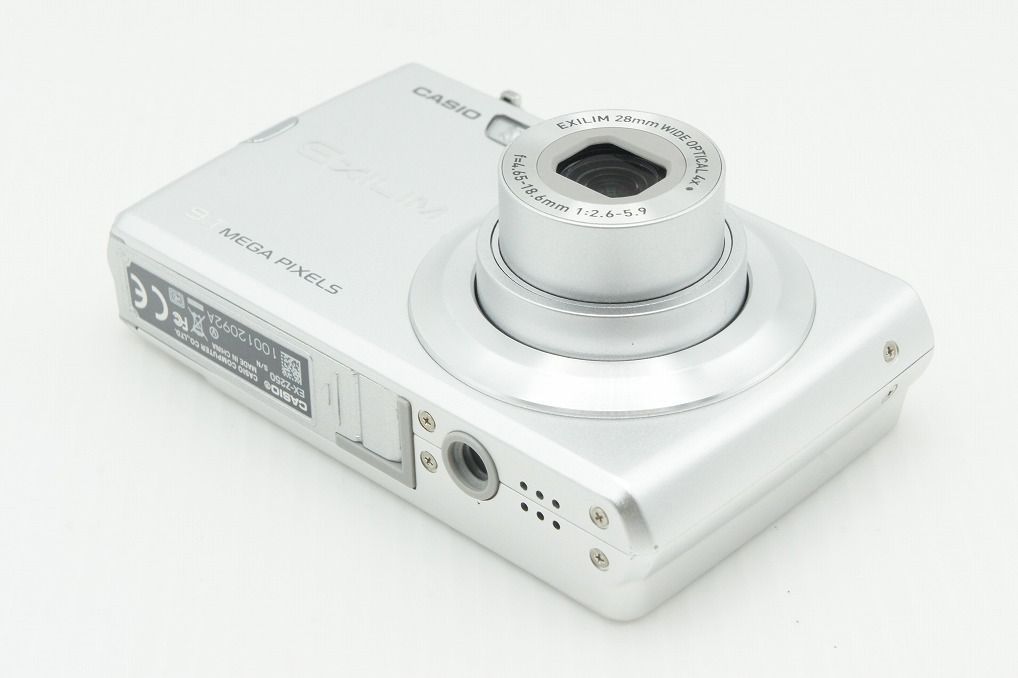 良品 CASIO カシオ EXILIM EX-Z250 コンパクトデジタルカメラ シルバー
