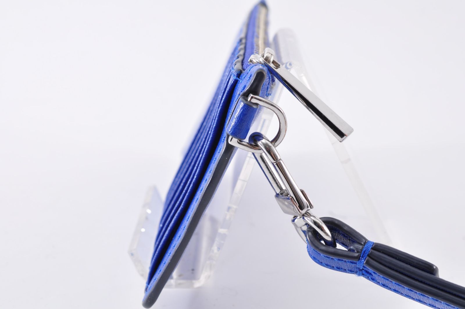 Tory Burch トリーバーチ フラグメントケース Leather レザー 革 Blue 