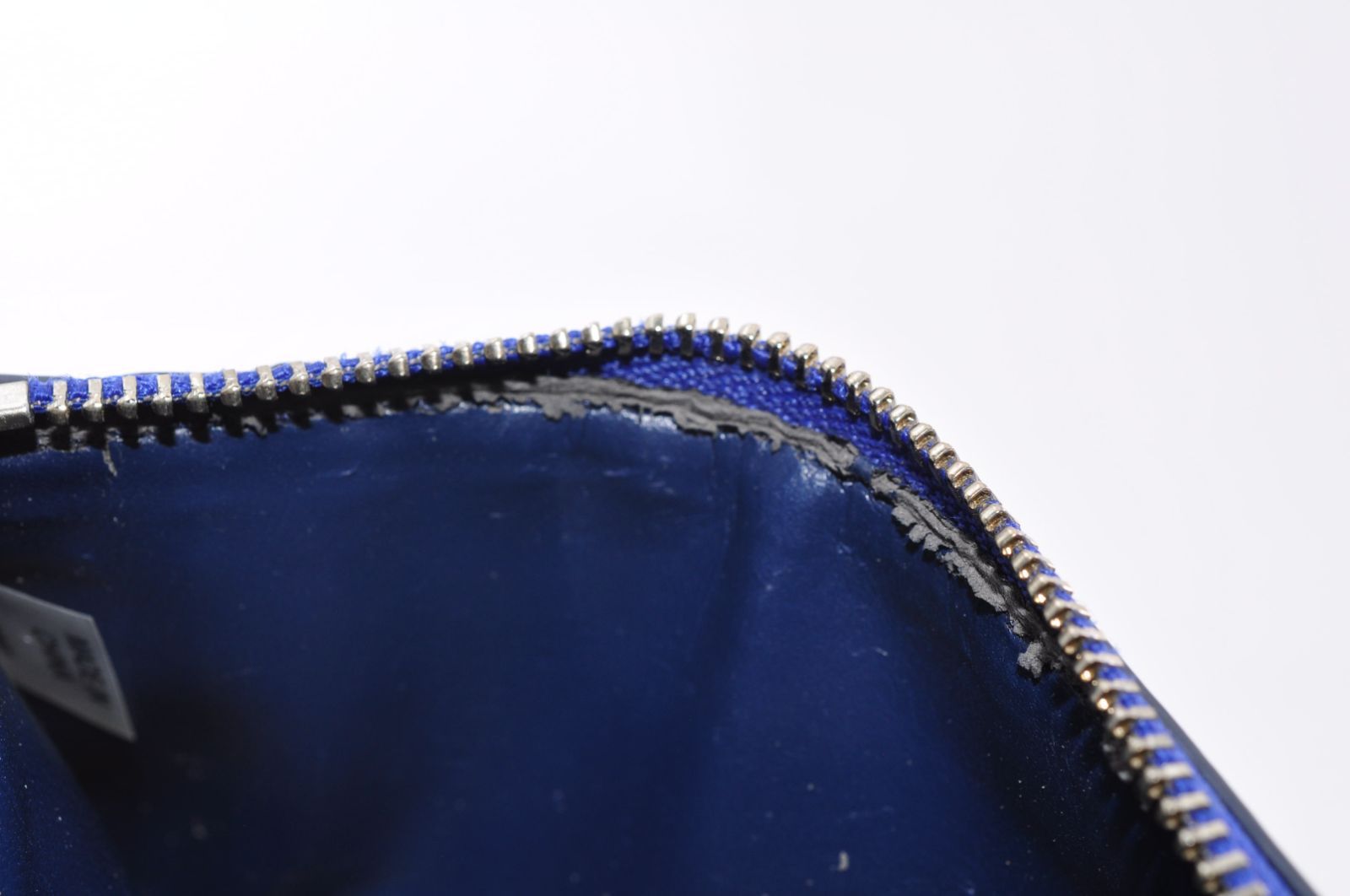 Tory Burch トリーバーチ フラグメントケース Leather レザー 革 Blue 