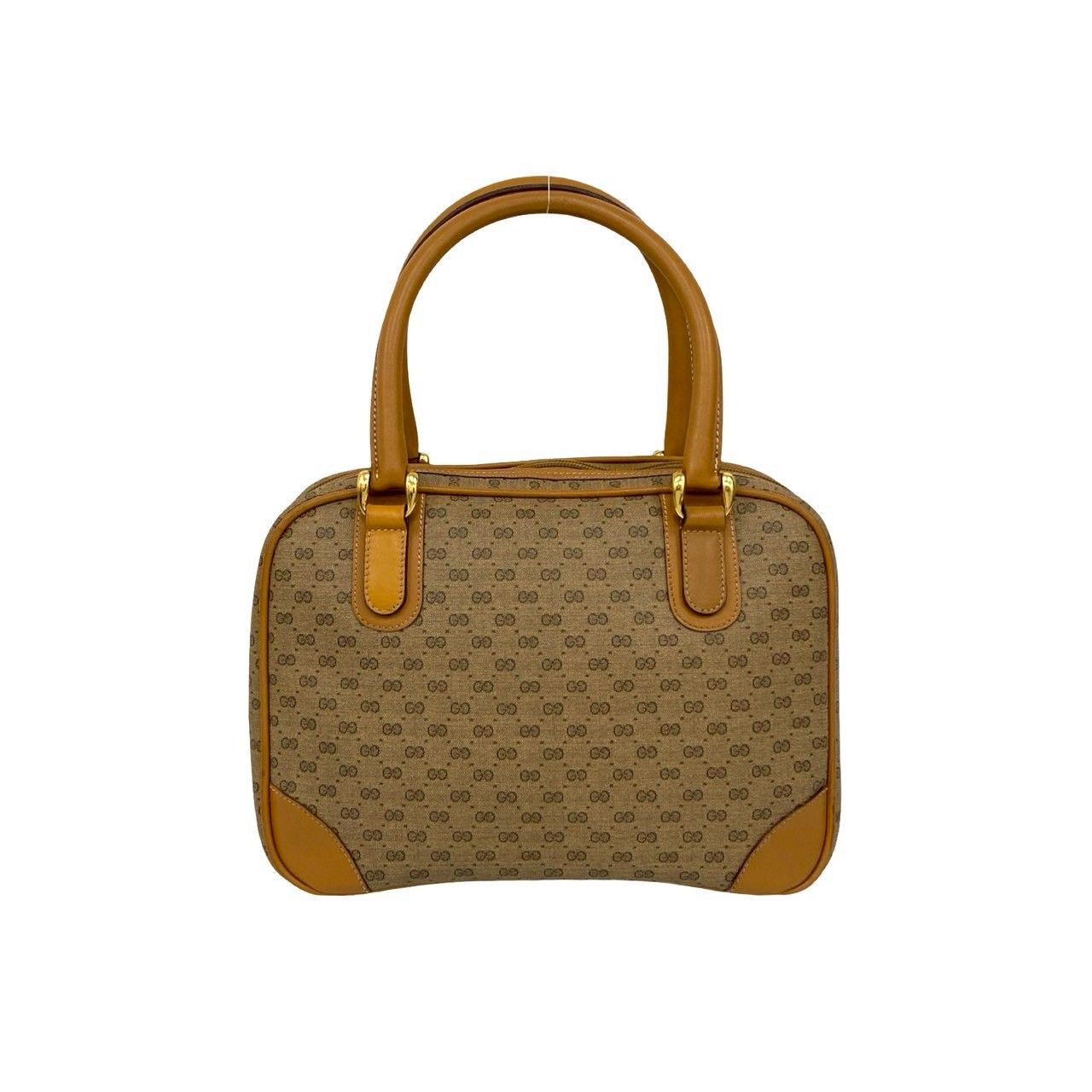 極美品　130 GUCCI グッチ　ミニハンドバッグ　GG柄 関税負担なし☆GUCCI グッチ スーパーミニGGハンドバッグ (GUCCI