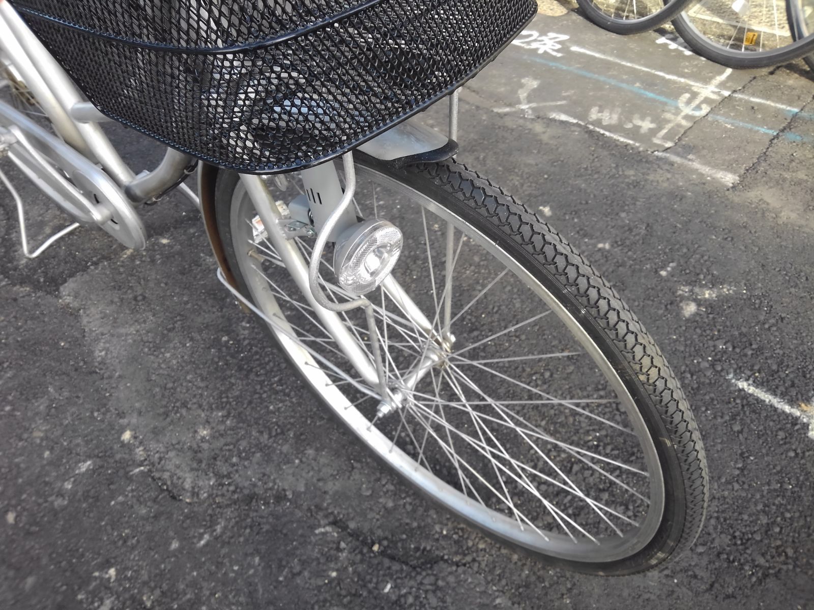 引き取り限定！(名古屋市昭和区)中古自転車3936 前後タイヤ新品