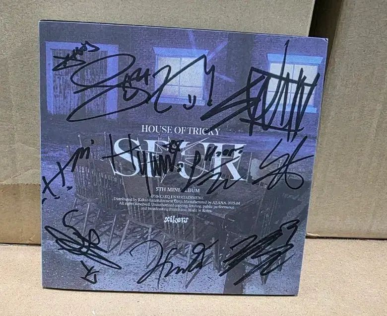 Xikers(サイカース) 5番目 ミニ アルバム MINI アルバム サインCD