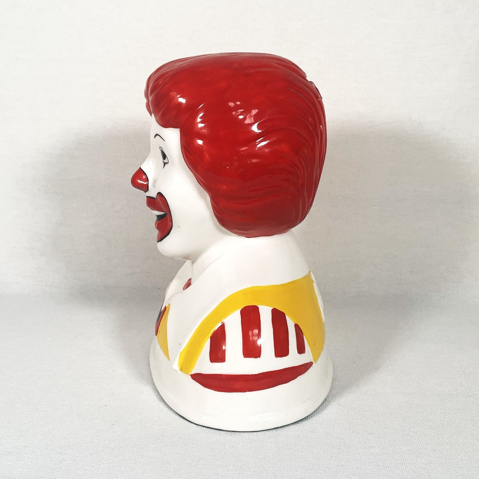 90s McDonald's Ronald Coin Bank マクドナルド コインバンク 陶器製