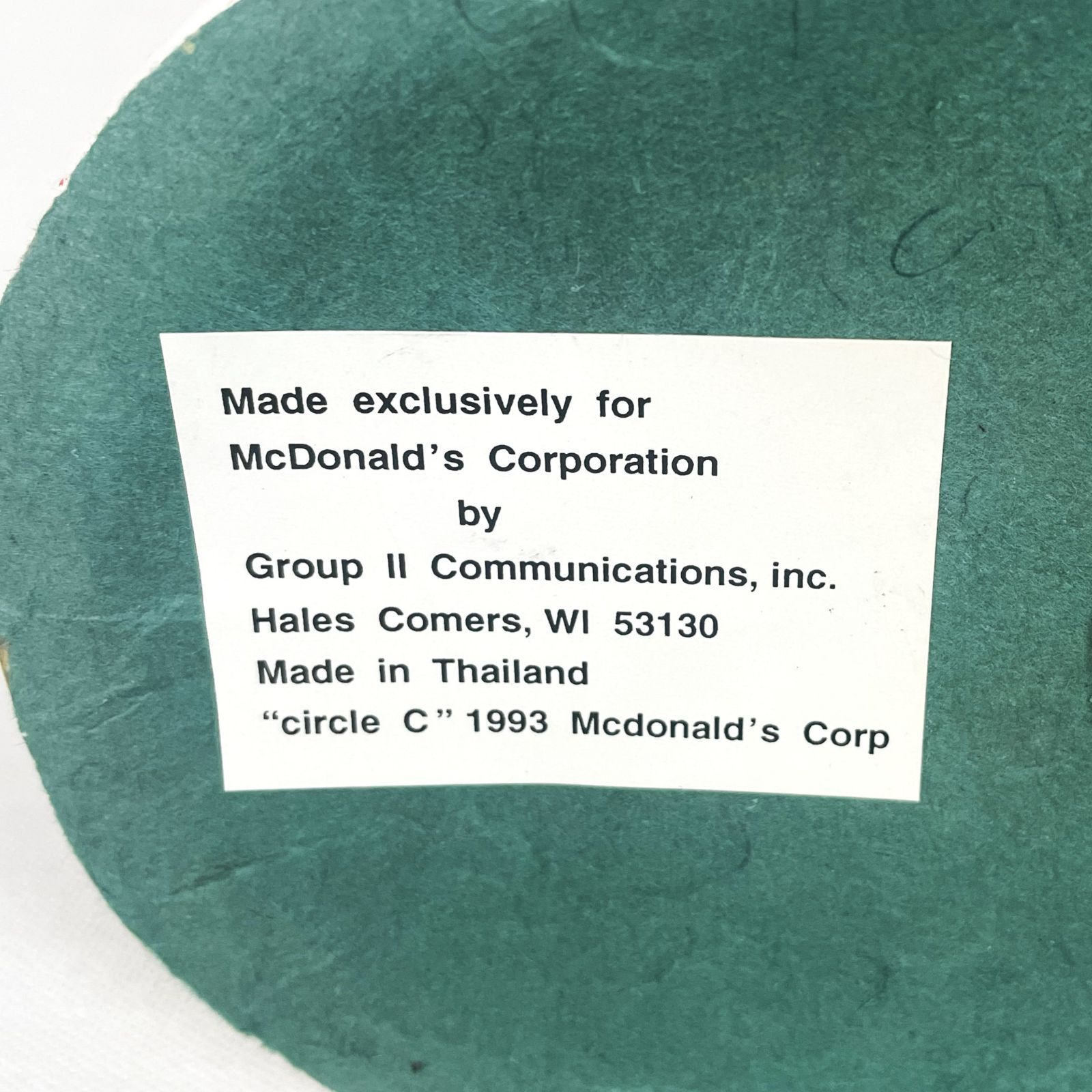 90s McDonald's Ronald Coin Bank マクドナルド コインバンク 陶器製