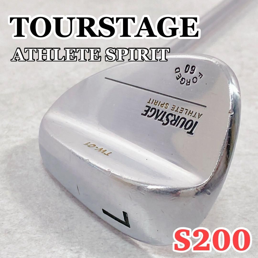 T030 ツアーステージ アスリートスピリット ウェッジ LW 60 S200
