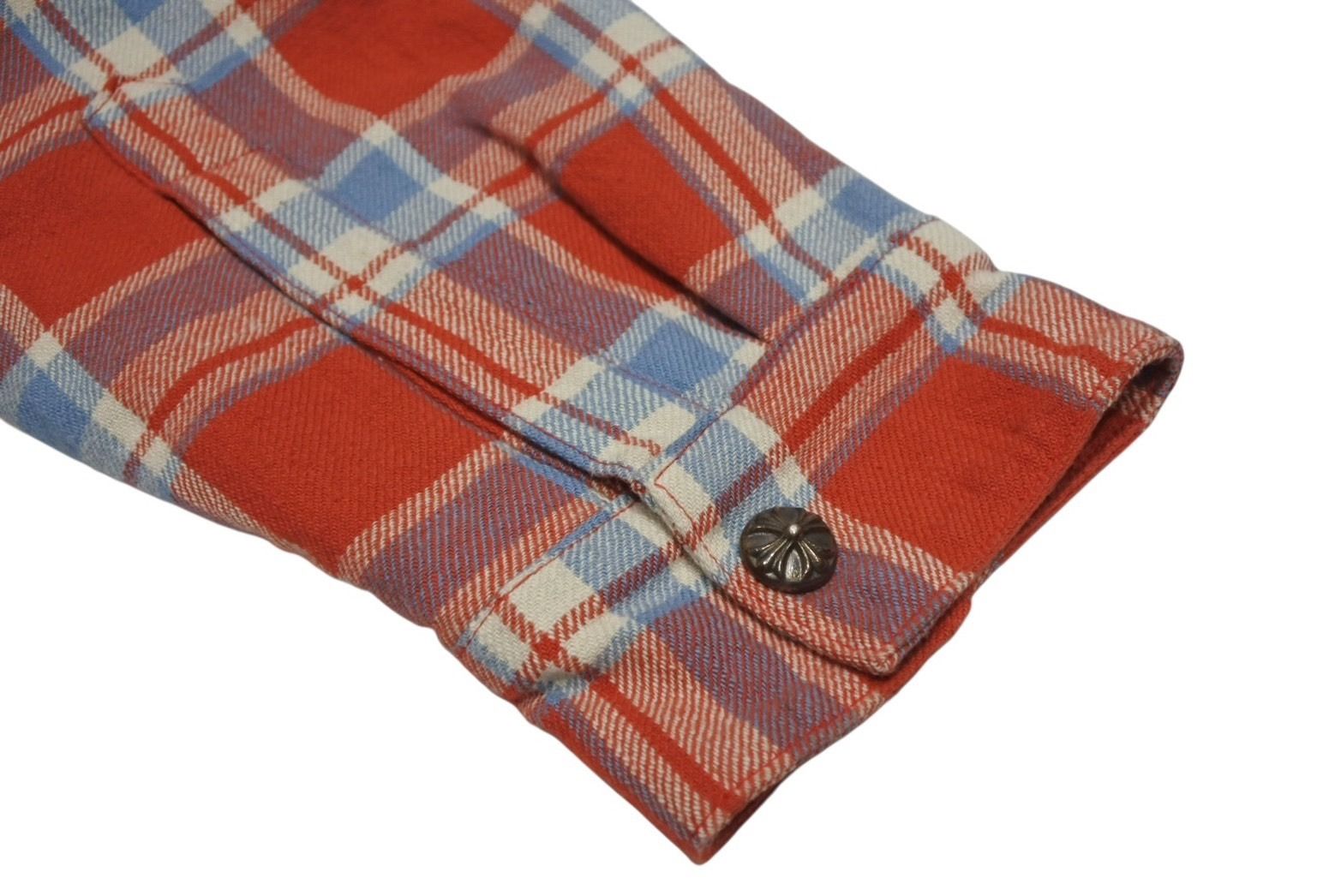 極美品 CHROME HEARTS クロムハーツ WORKN JNKYD PLD シャツジャケット  