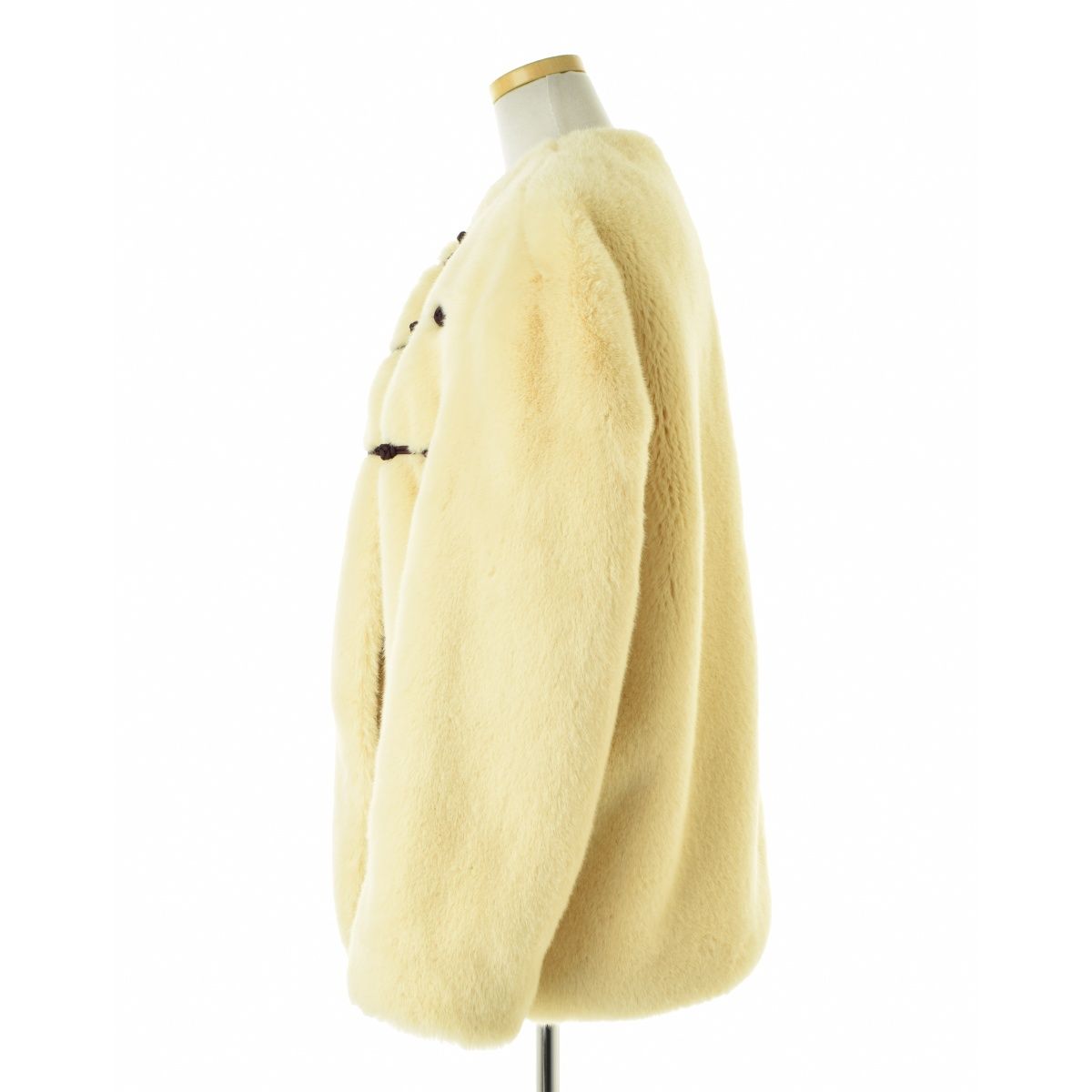 6(ROKU)UNITEDARROWS】8625-151-0134 FAKE FUR CHINA OUTERコート