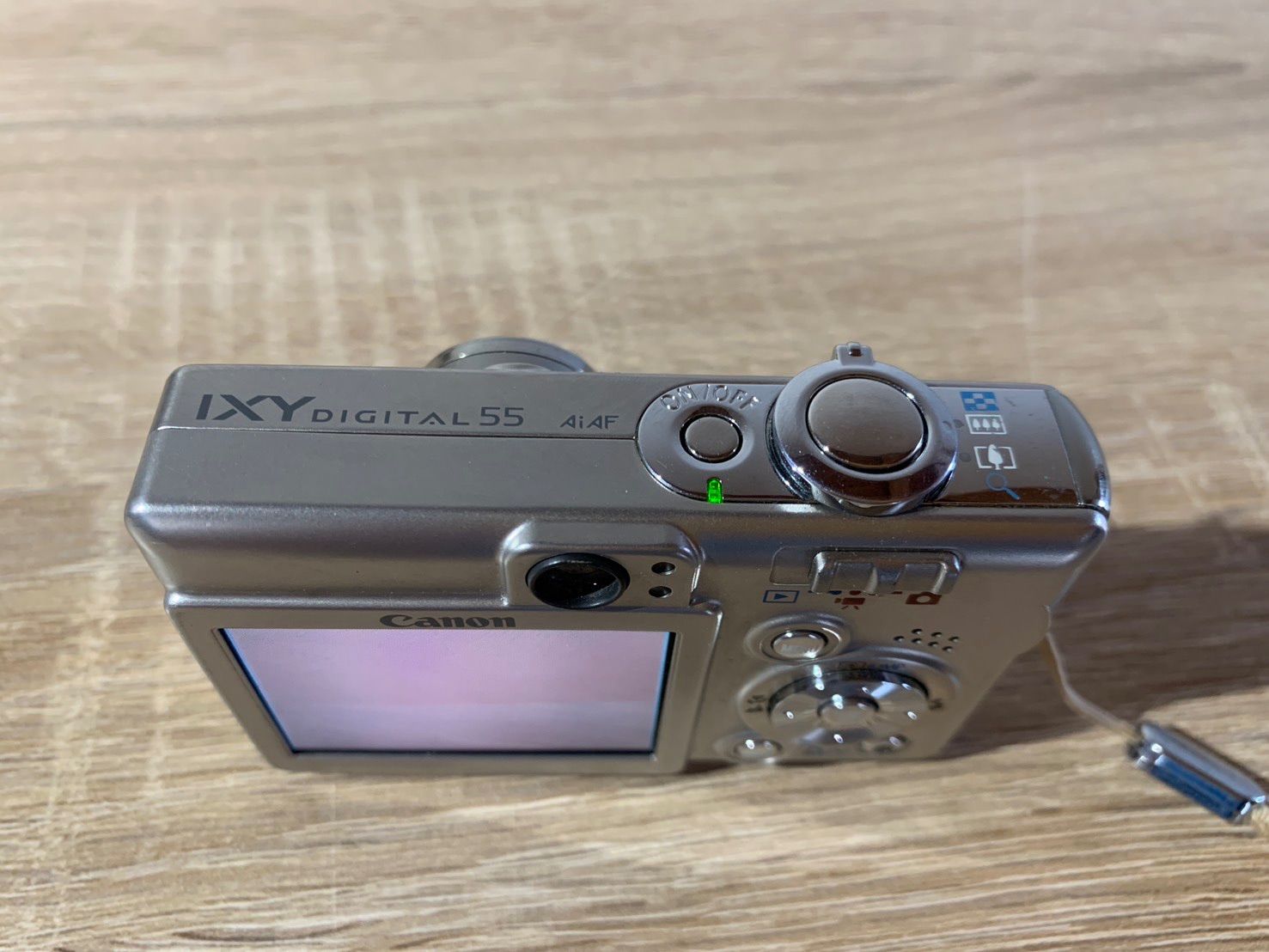 7805 Canon IXY DIGITAL 55 シルバー デジカメ 動作確認済み - メルカリ