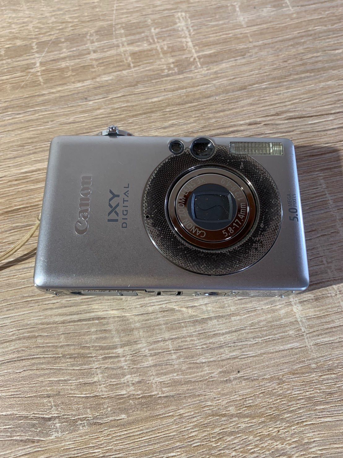 7805 Canon IXY DIGITAL 55 シルバー デジカメ 動作確認済み - メルカリ