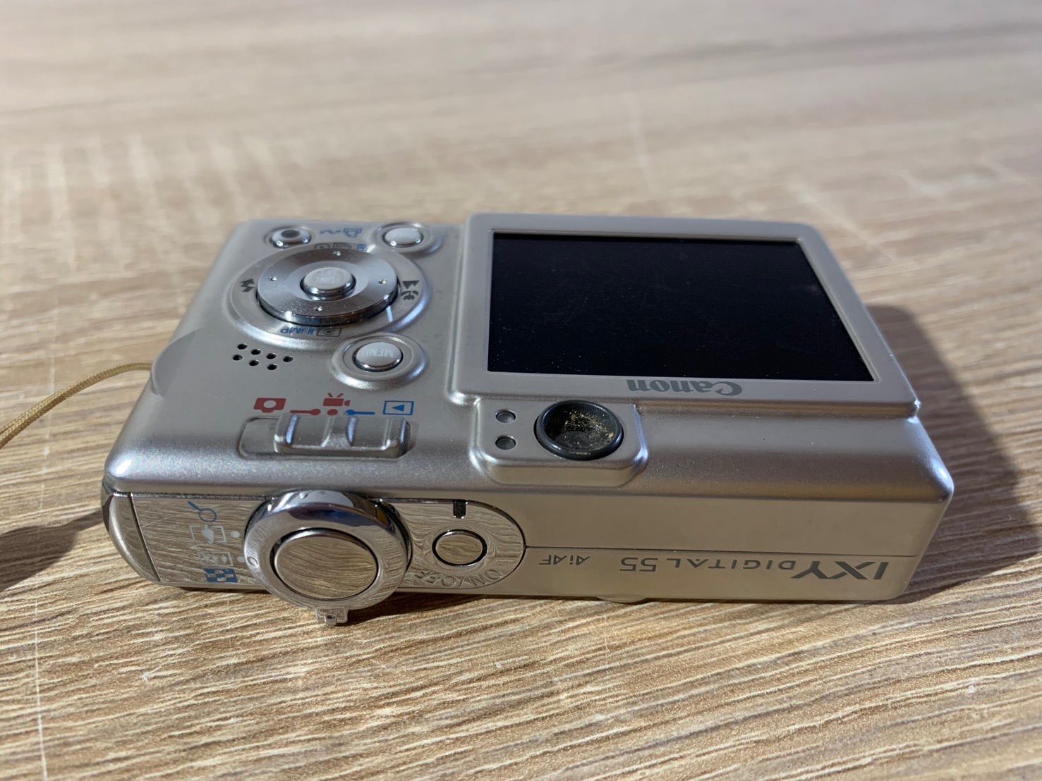 7805 Canon IXY DIGITAL 55 シルバー デジカメ 動作確認済み - メルカリ