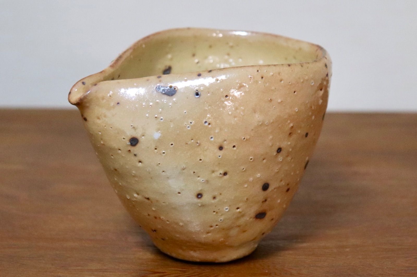 GMIO455C○千代市陶房 清水万佐年 丹波焼 片口 伝統工芸 丹波篠山 ♥