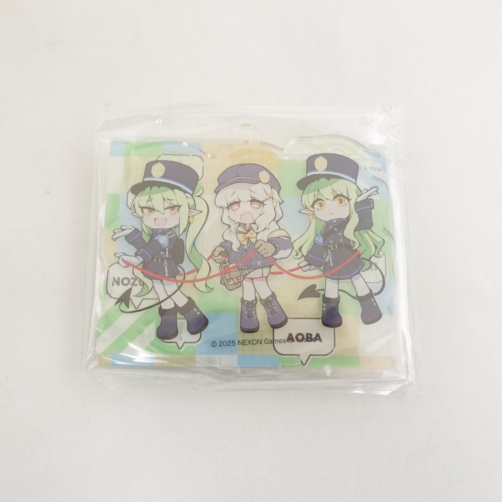 ブルーアーカイブ ヒカリ ノゾミ アオバ くるくるアクリルスタンド 未