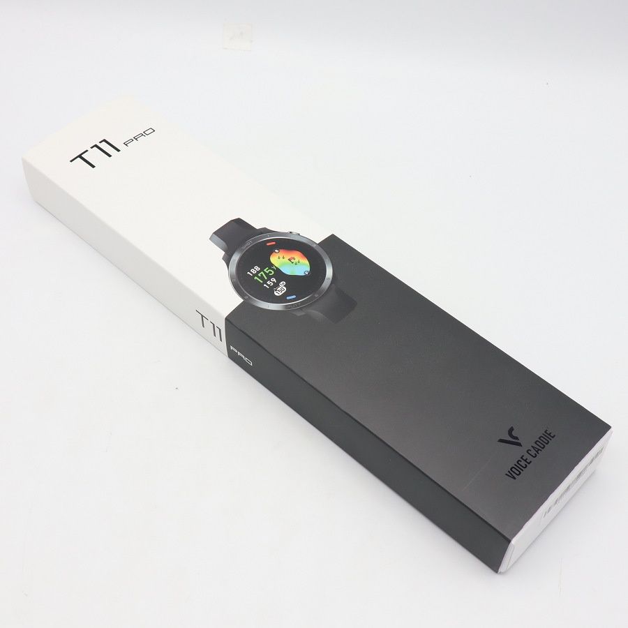 美品】VOICE CADDIE T11 PRO ブラック 腕時計タイプ ゴルフ用距離計