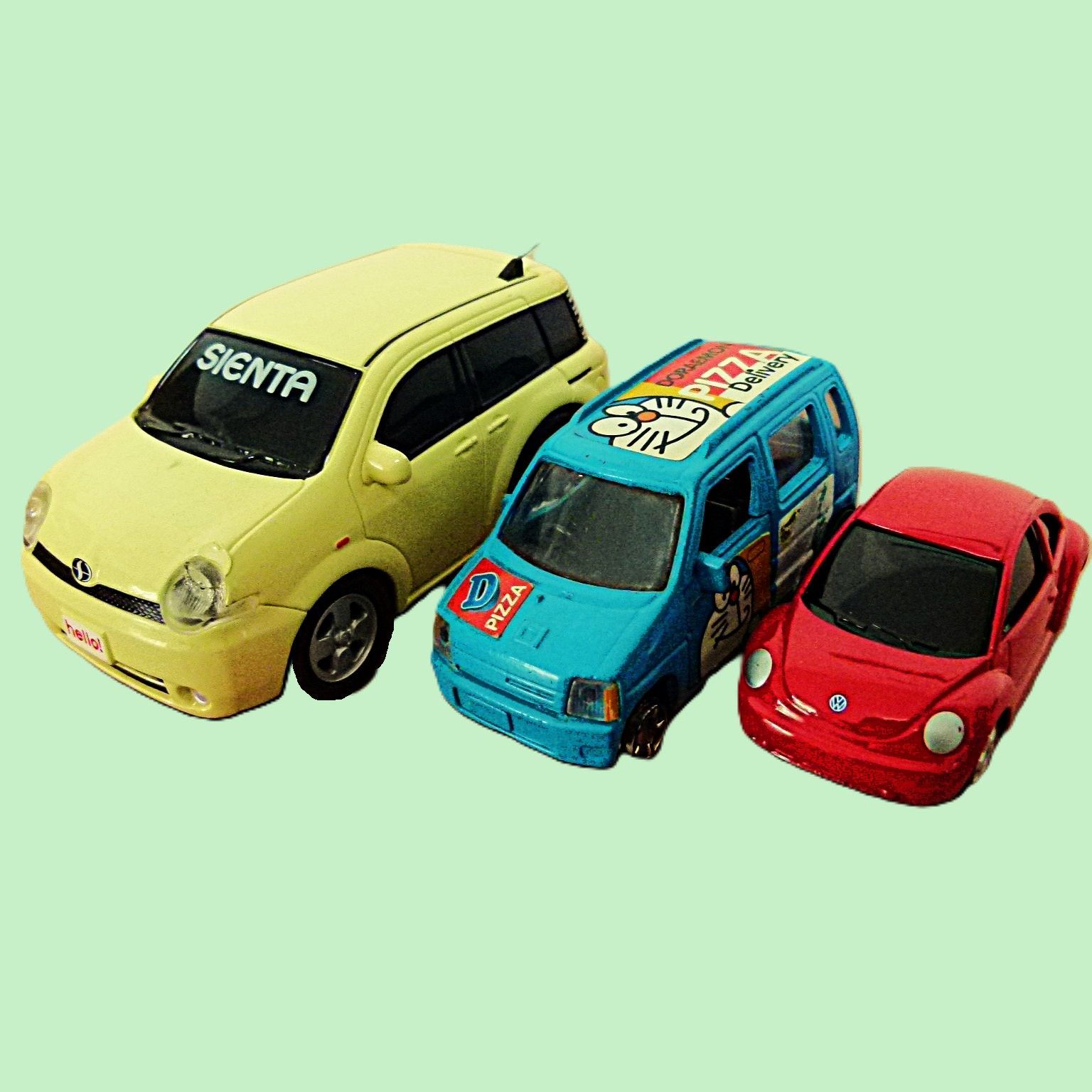 TK]ミニカー TOYOTA SIENTA 1/43 トヨタ シエンタ 中国製 非売品