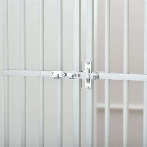 ペット高さ調節対応 205～285cm ドア ケージ 留守番 保護 ネコ 脱走