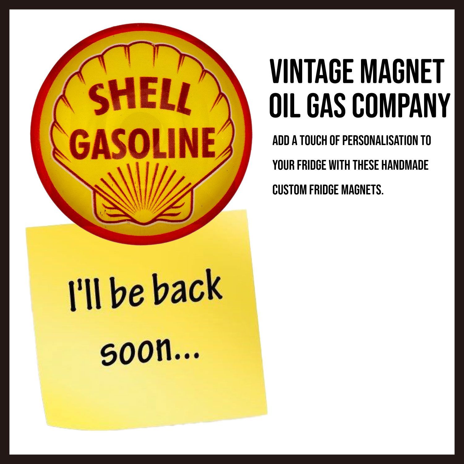 7個セット USA アメリカ ガソリン オイル レトロロゴ ビンテージ