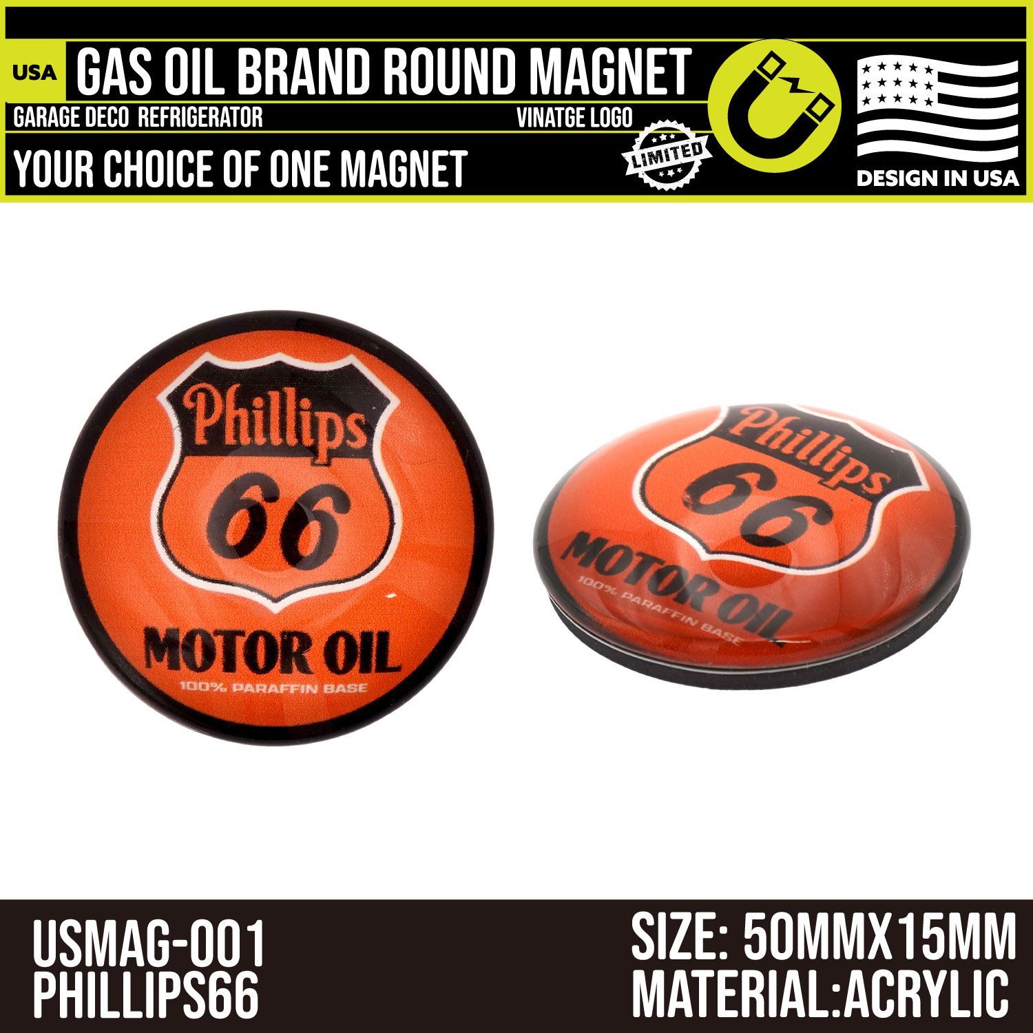 7個セット USA アメリカ ガソリン オイル レトロロゴ ビンテージ