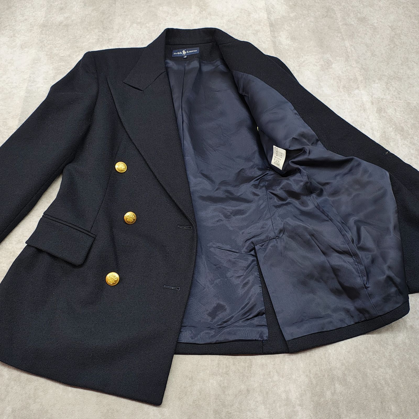 Ralph Lauren Vintage 90s 紺ブレザー サイズ9 テーラードジャケット