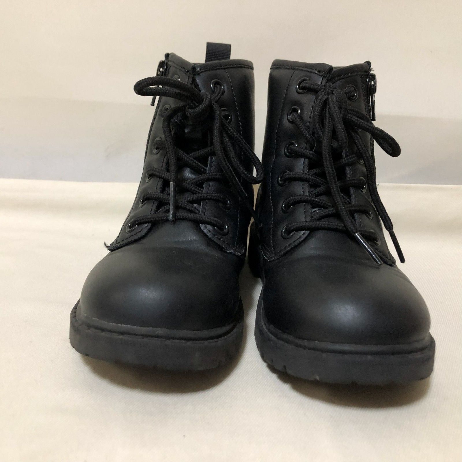 D719 Hawkins ホーキンス ブラック ショートブーツ 黒 20cm キッズ