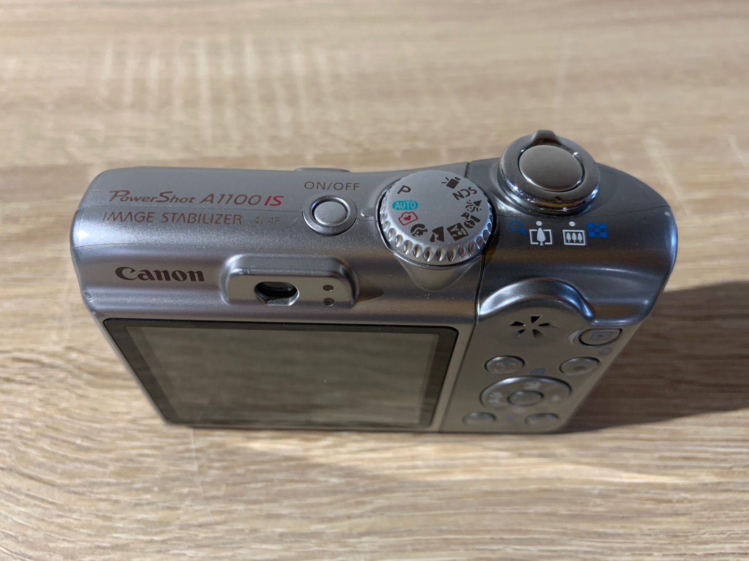 7809 Canon PowerShot A1100 IS シルバー デジカメ ジャンク品 - メルカリ